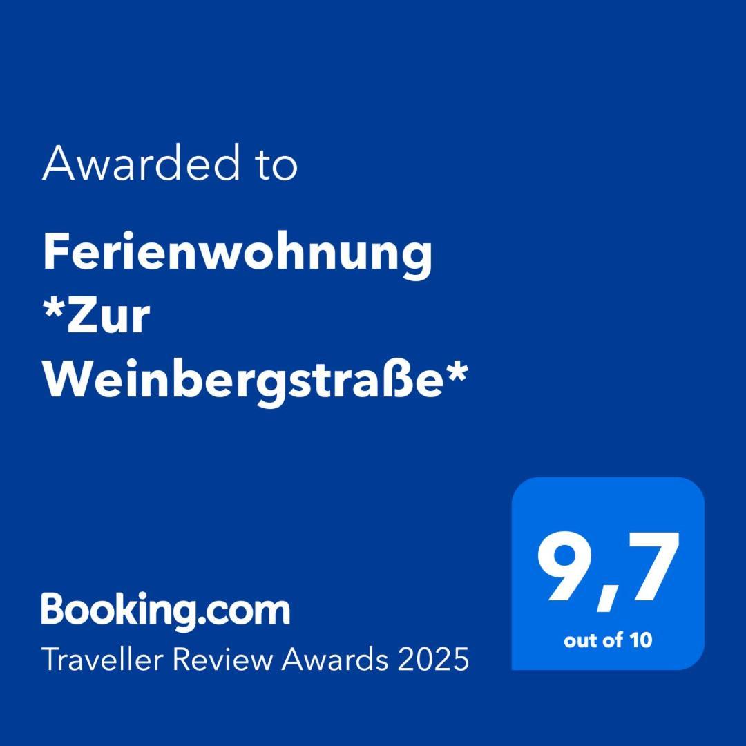 Ferienwohnung *Zur Weinbergstrasse* Lauta Eksteriør bilde